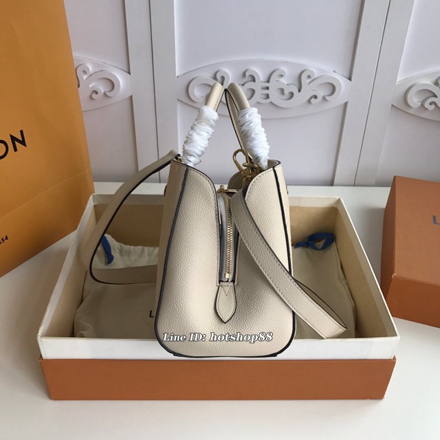 路易威登LV女包 M41053 玫瑰粉 迷你款Montaigne手袋 LV壓花牛皮手提肩背女包 xxlv2523